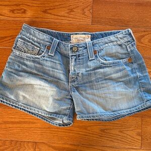 Big Star Light Blue Jean Shorts